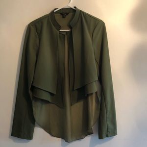 Olive green Guess Blazer/Jacket - NWOT